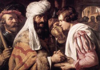 敭 利文斯 Pilate Washing his Hands 敭 利文斯 Pilate Washing his Hands